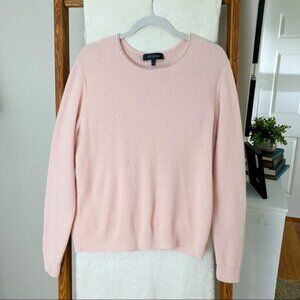 ST. JOHN / Embellished Cashmere Sweater